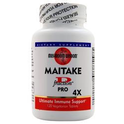 Mushroom Wisdom - Grifron Pro Maitake D Fraction 4X - 120 Tablets Formerly Maitake Products
