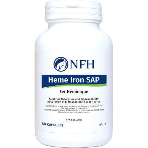 NFH Heme Iron SAP 60 Capsules