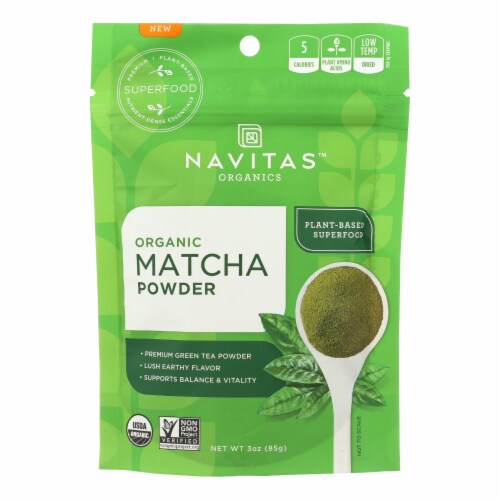 Navitas Organics - Organic Matcha Powder - 3 oz. - 6 Pack