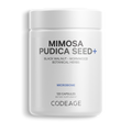 Codeage - Amen Mimosa Pudica Seed Capsules - 2 Month Supply - Organic Mimosa Pudica - 120 Vegetable Capsule(s)