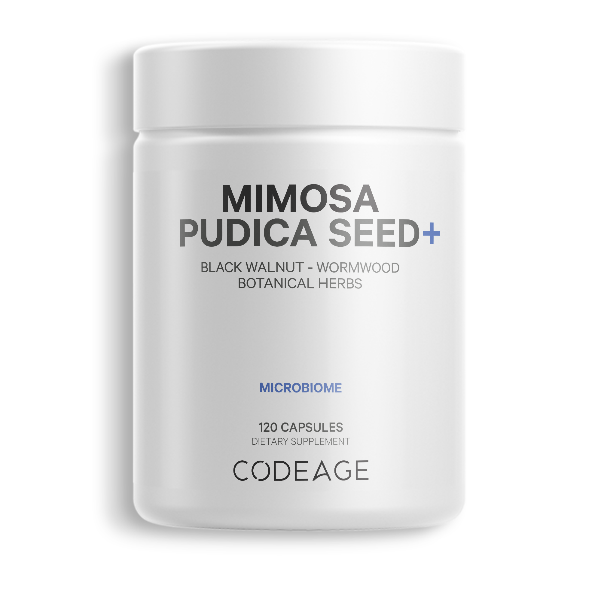 Codeage - Amen Mimosa Pudica Seed Capsules - 2 Month Supply - Organic Mimosa Pudica - 120 Vegetable Capsule(s)