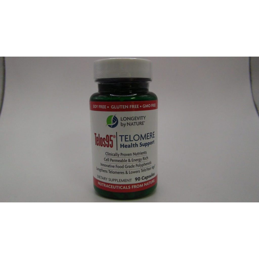 Longevity by Nature - Telos95 Telomere Health Support - 30 Capsules