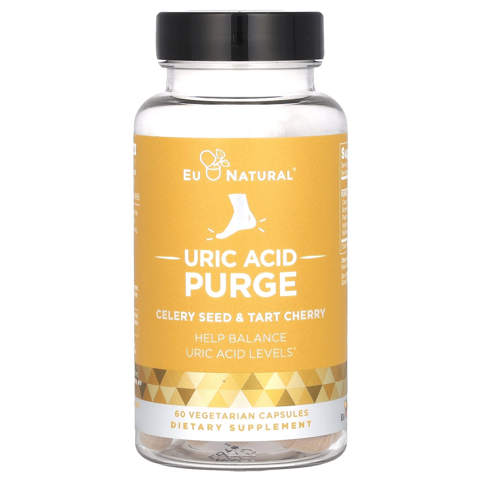 Eu Natural - Purge Uric Acid Cleanse & Joint Support - 60 Vegetarian Capsules