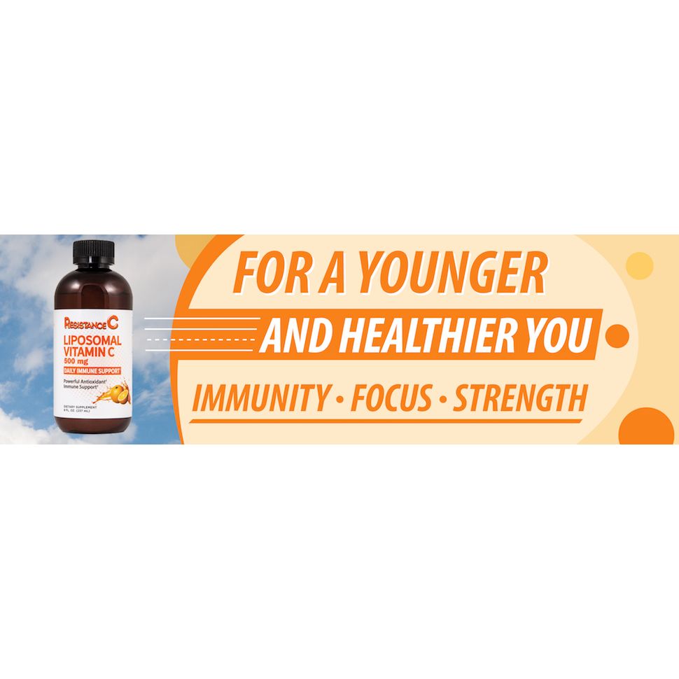 Resistance C - Liposomal Vitamin C Daily Immune Support Liquid Orange 500 mg. - 8 fl. oz.