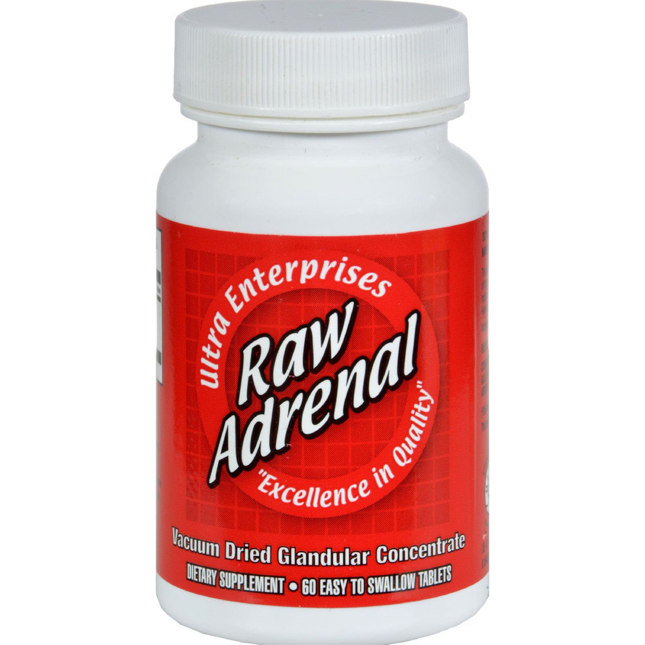 Ultra Enterprises - Raw Adrenal 200 mg. - 60 Tablets
