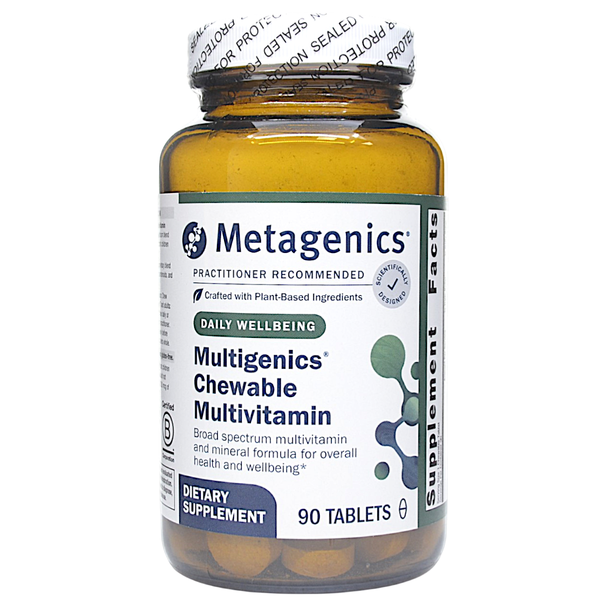 Metagenics Multigenics Chewable Orange 90 Tablets - 2 Pack