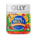 Olly - Kids Multi Gummy Worms Sour Fruity Punch - 70 Gummies