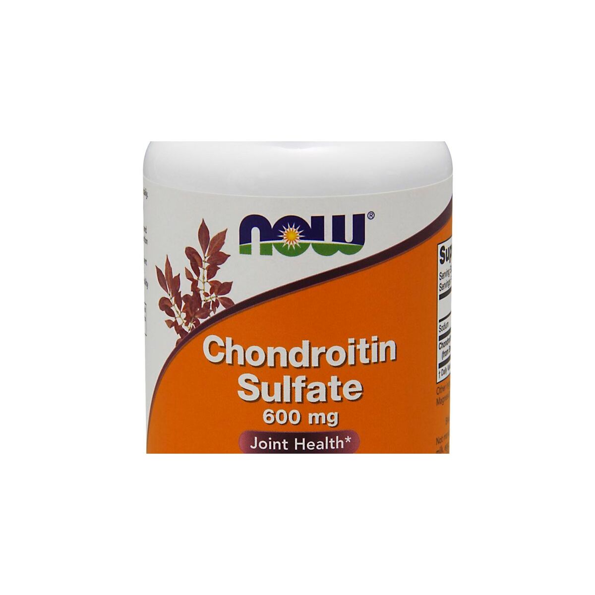 Now Foods Chondroitin Sulfate 600 mg 120 Capsules - 3226 - 2 Pack