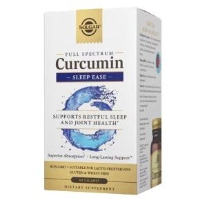 Solgar - Full Spectrum Curcumin Sleep Ease - 60 Licaps