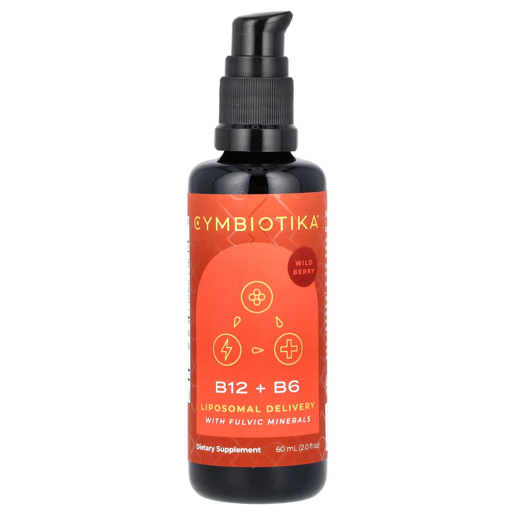Cymbiotika - Vitamin B12 + B6 Liposomal Delivery Wild Berry - 2 fl. oz.