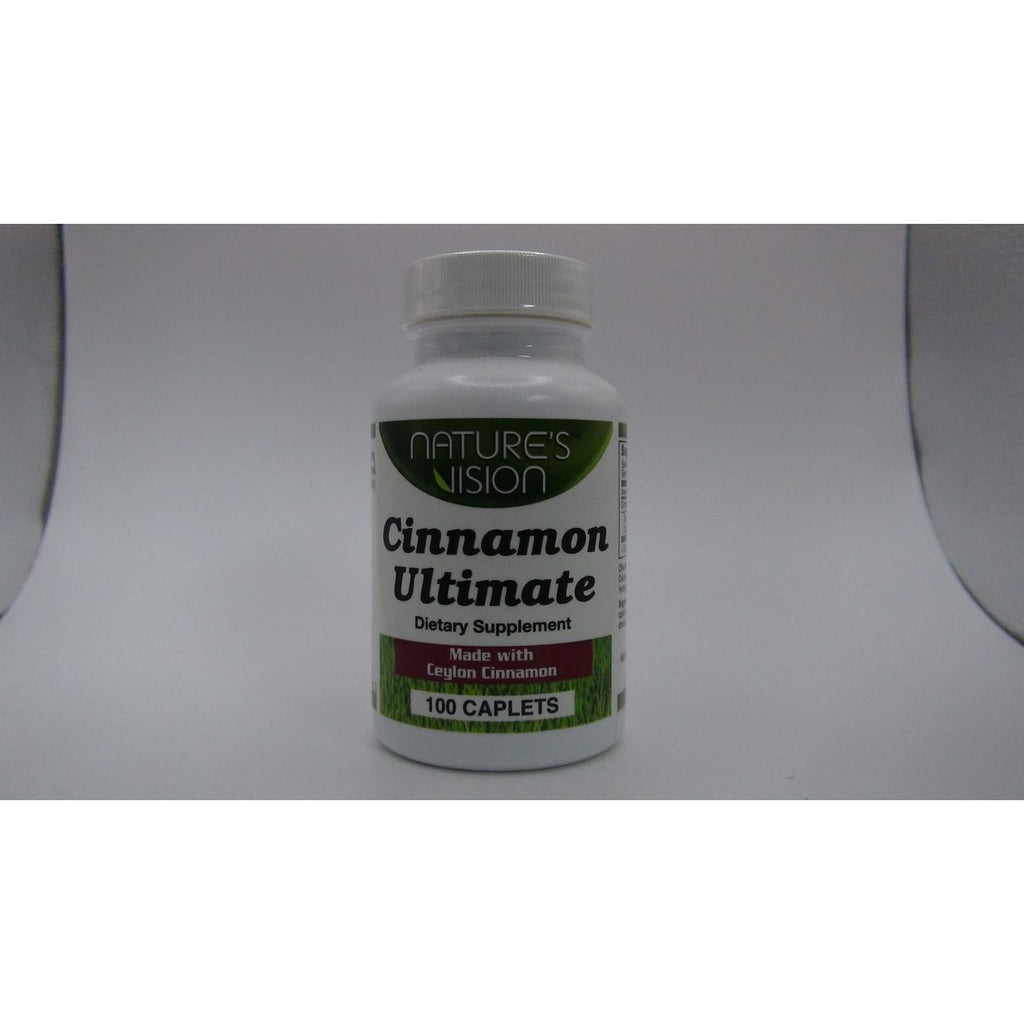 Nature's Vision - Cinnamon Extract 1000 mg. - 100 Tablets