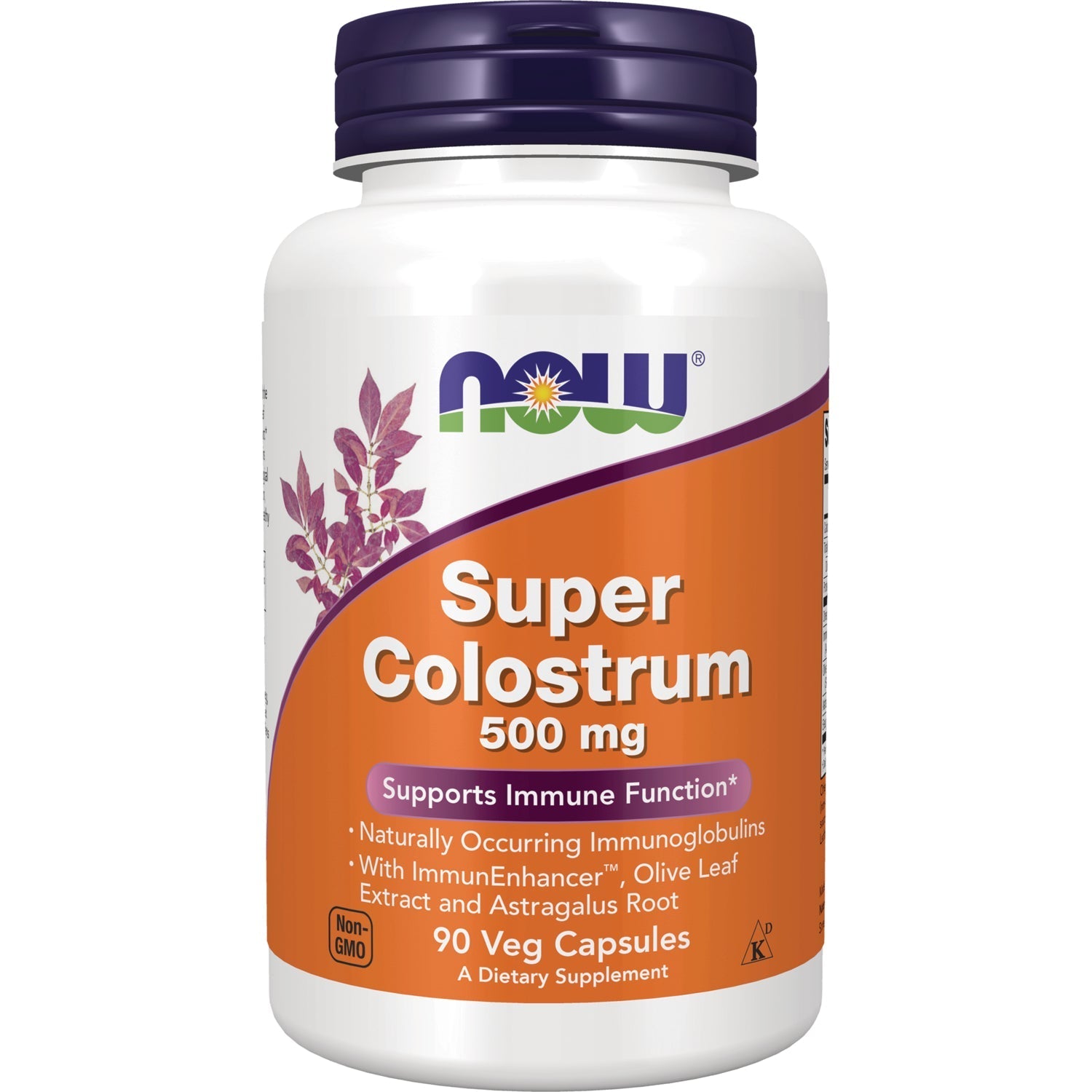 Now Foods Super Colostrum 500 mg 90 Vcaps - 3232 - 2 Pack
