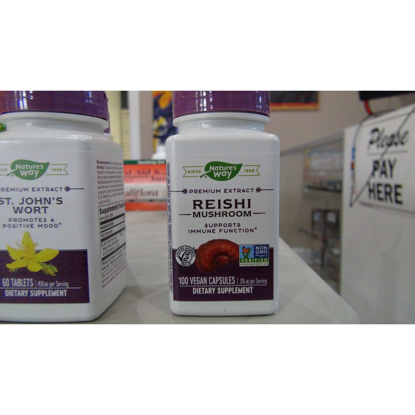 Nature's Way Reishi Mushroom Extract 100 Vcaps