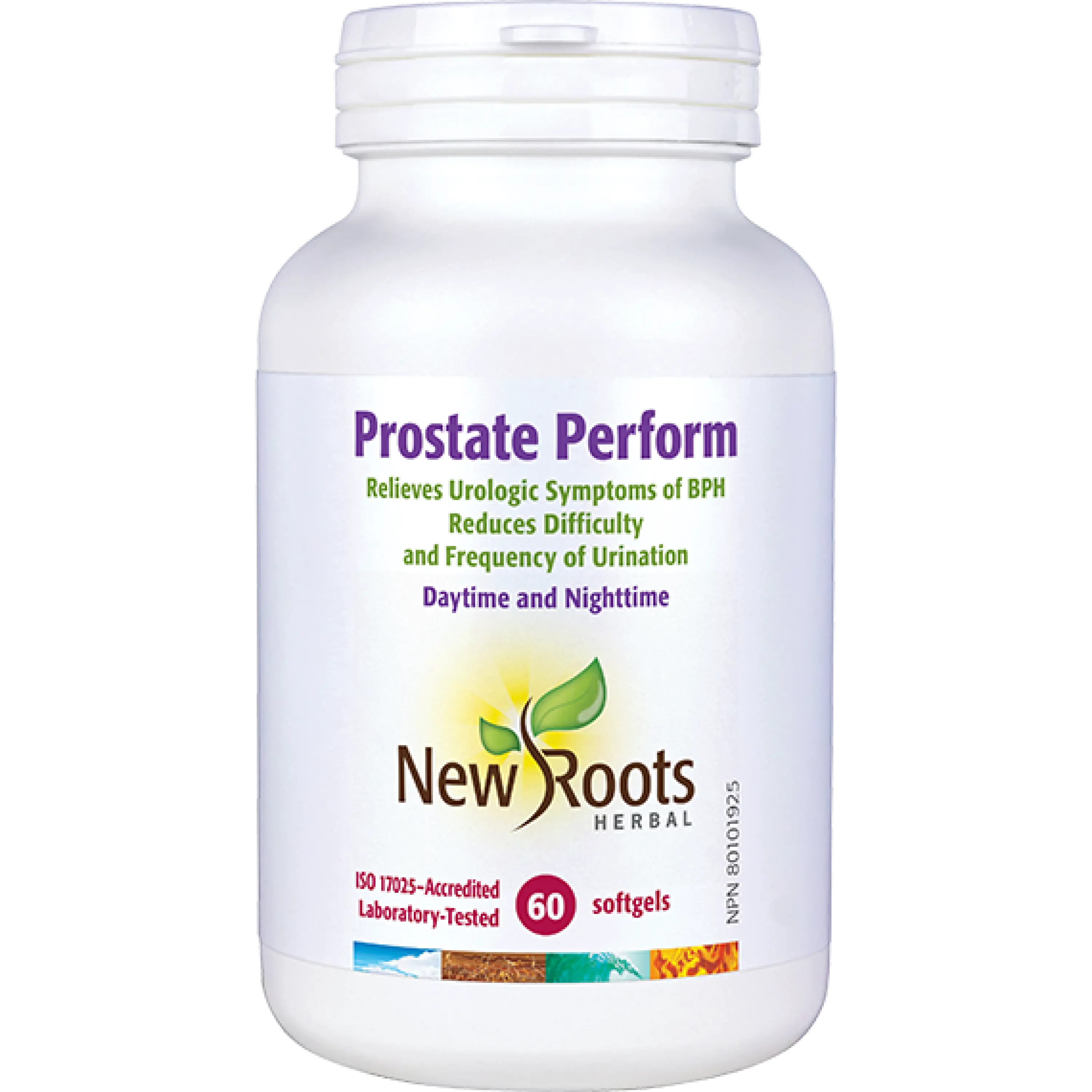 New Roots Herbal Prostate Perform 60 Softgels