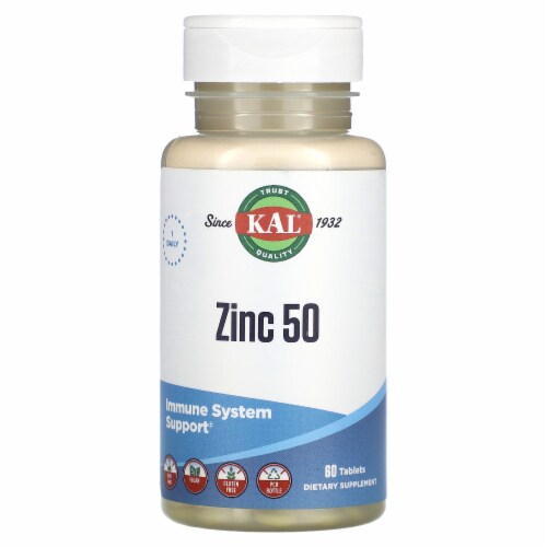KAL Zinc 50mg 60 Tablets
