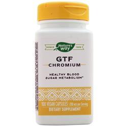 Nature's Way GTF Chromium 100 Vcaps - 3 Pack
