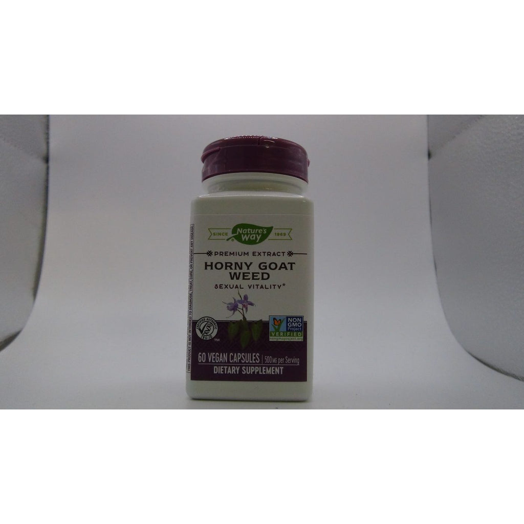 Nature's Way Horny Goat Weed 60 Vcaps - 15311 - 2 Pack