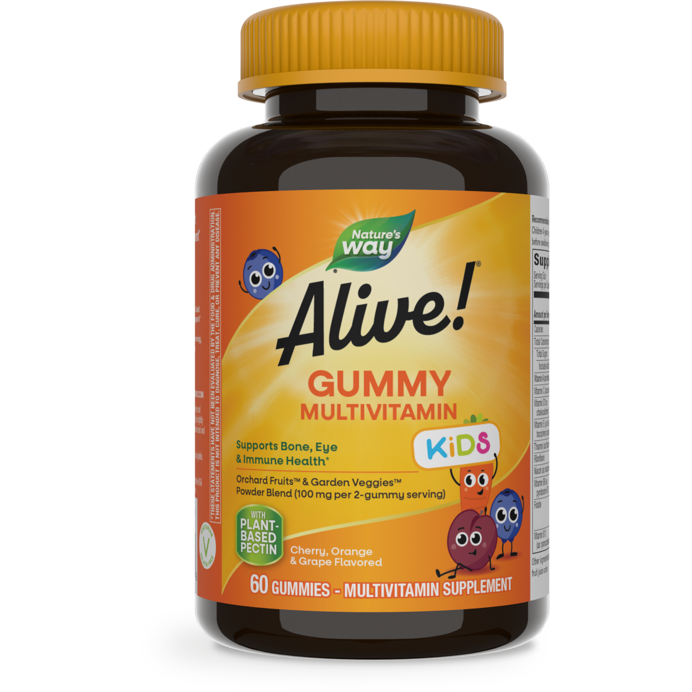 Nature's Way Alive! Kids Multivitamin Gummy 60 Count - 15788 - 2 Pack