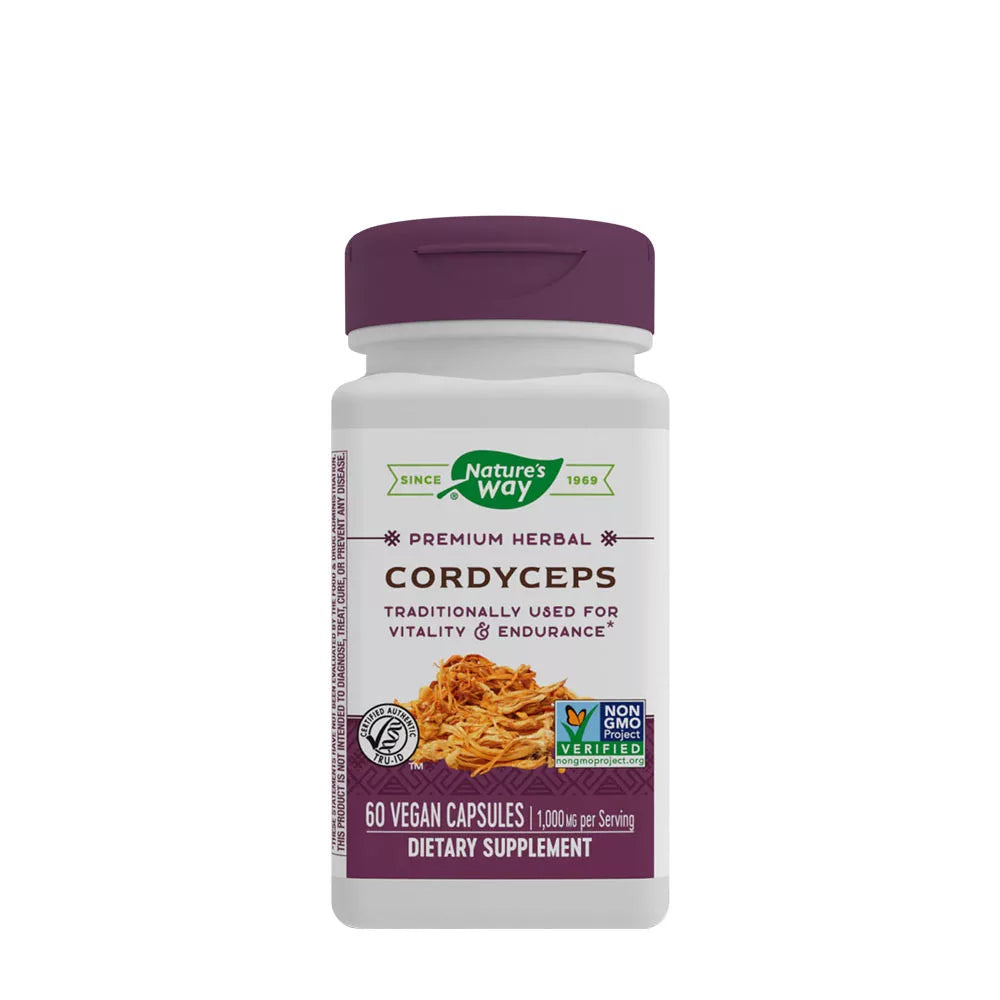 Nature's Way Cordyceps 60 Vcaps - 2 Pack