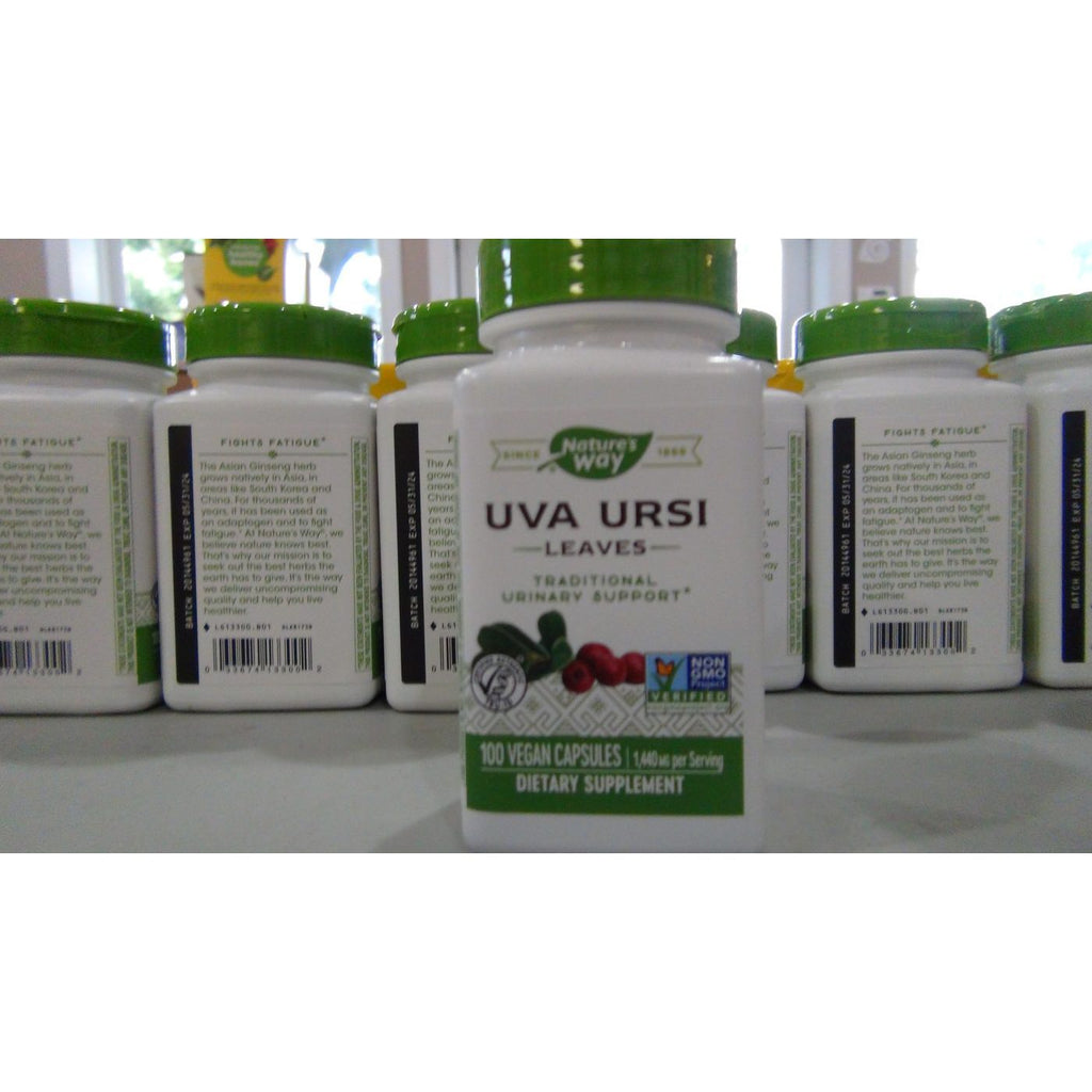Nature's Way Uva Ursi Leaves 100 Vcaps - 2 Pack