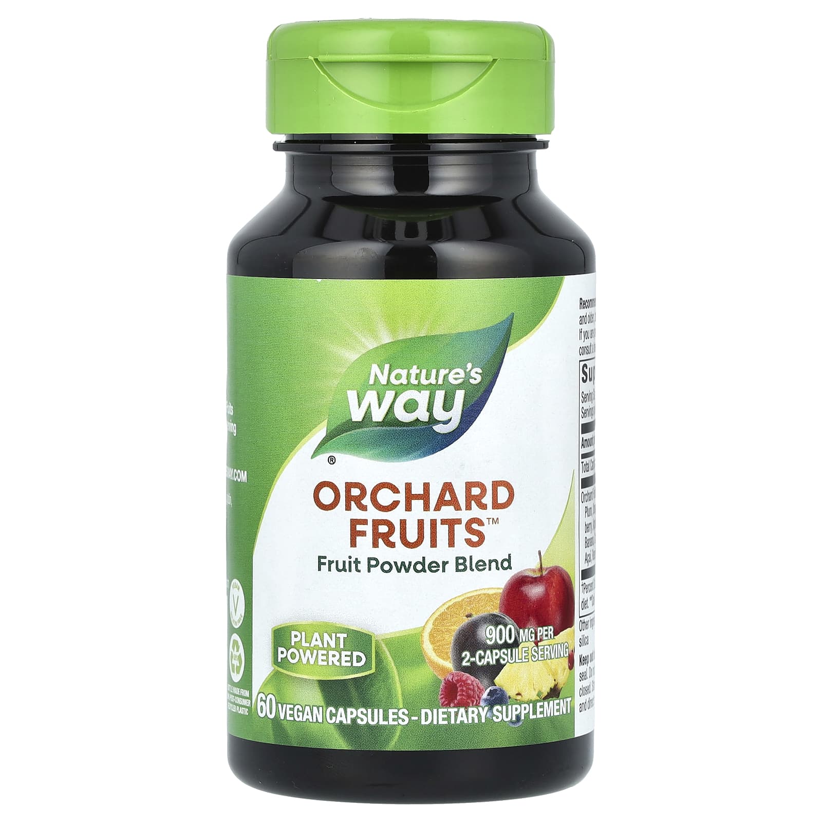 Nature's Way Orchard Fruits 60 Vcaps - 14794 - 3 Pack