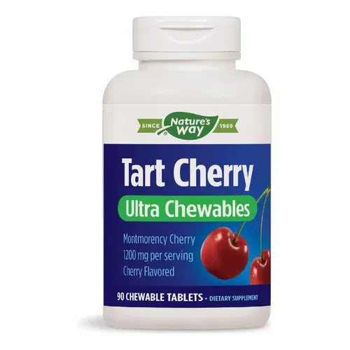 Nature's Way Tart Cherry Ultra Chewables 90 Count - 2 Pack