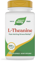Nature's Way Enzymatic Therapy L-theanine 60 cap 09556 - 2 Pack