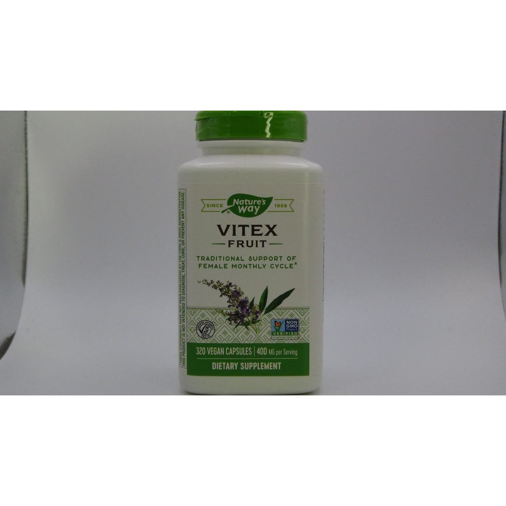 Nature's Way Vitex Fruit 100 Vcaps - 2 Pack
