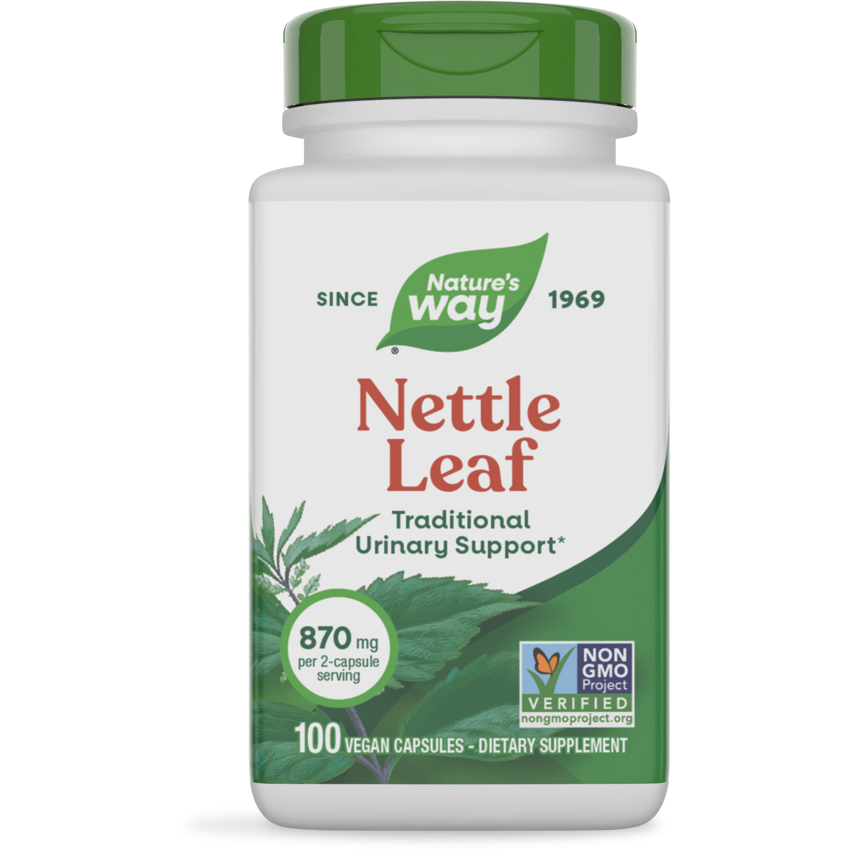 Nature's Way Nettle Leaf 100 Vcaps - 2 Pack