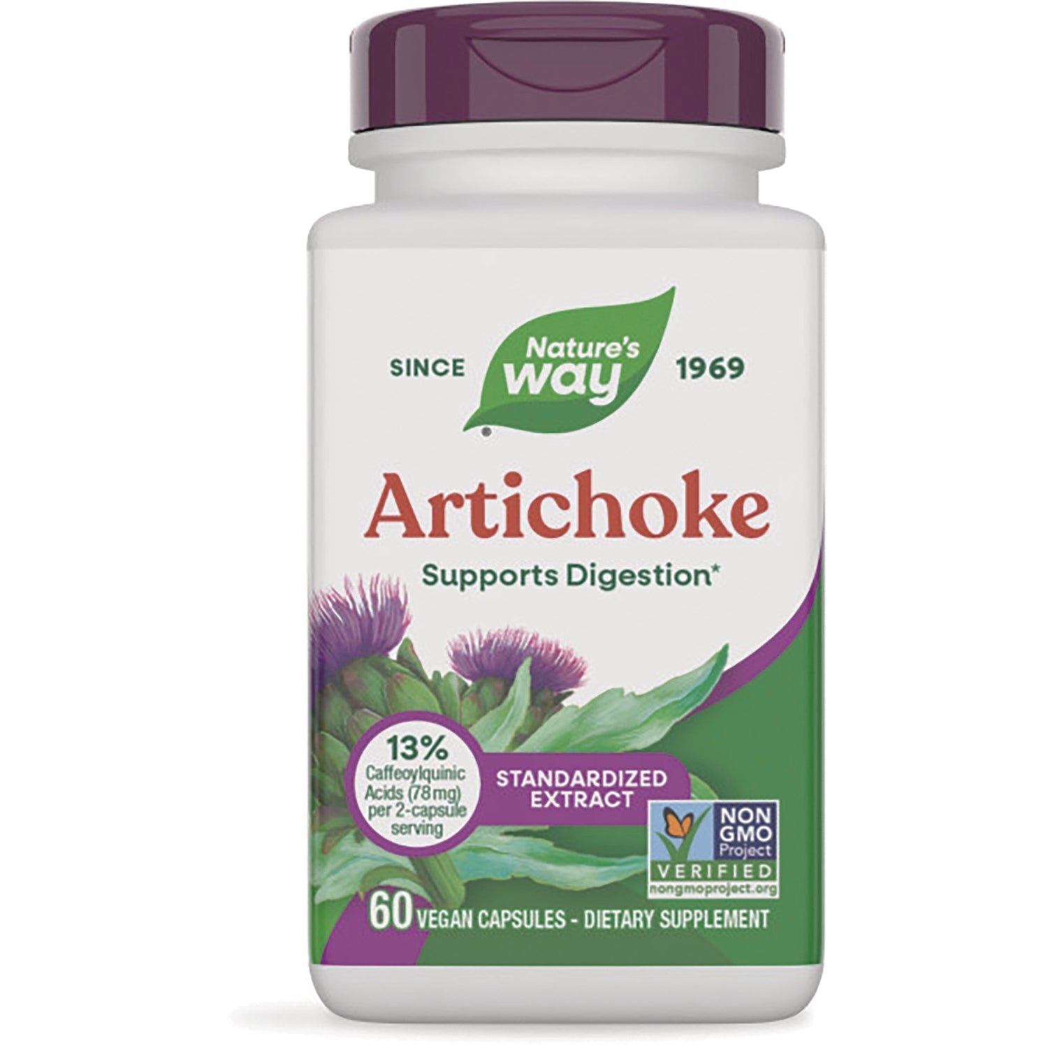 Nature's Way Artichoke 60 Vcaps - 2 Pack