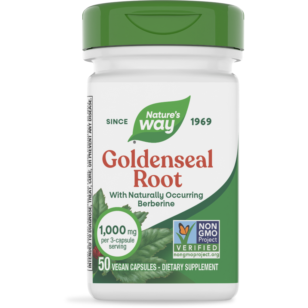 Nature's Way Goldenseal Root 100 Vcaps - 3 Pack