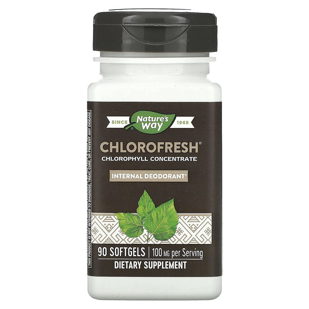 Nature's Way Chlorofresh Chlorophyll Concentrate 90 Softgels - 2 Pack