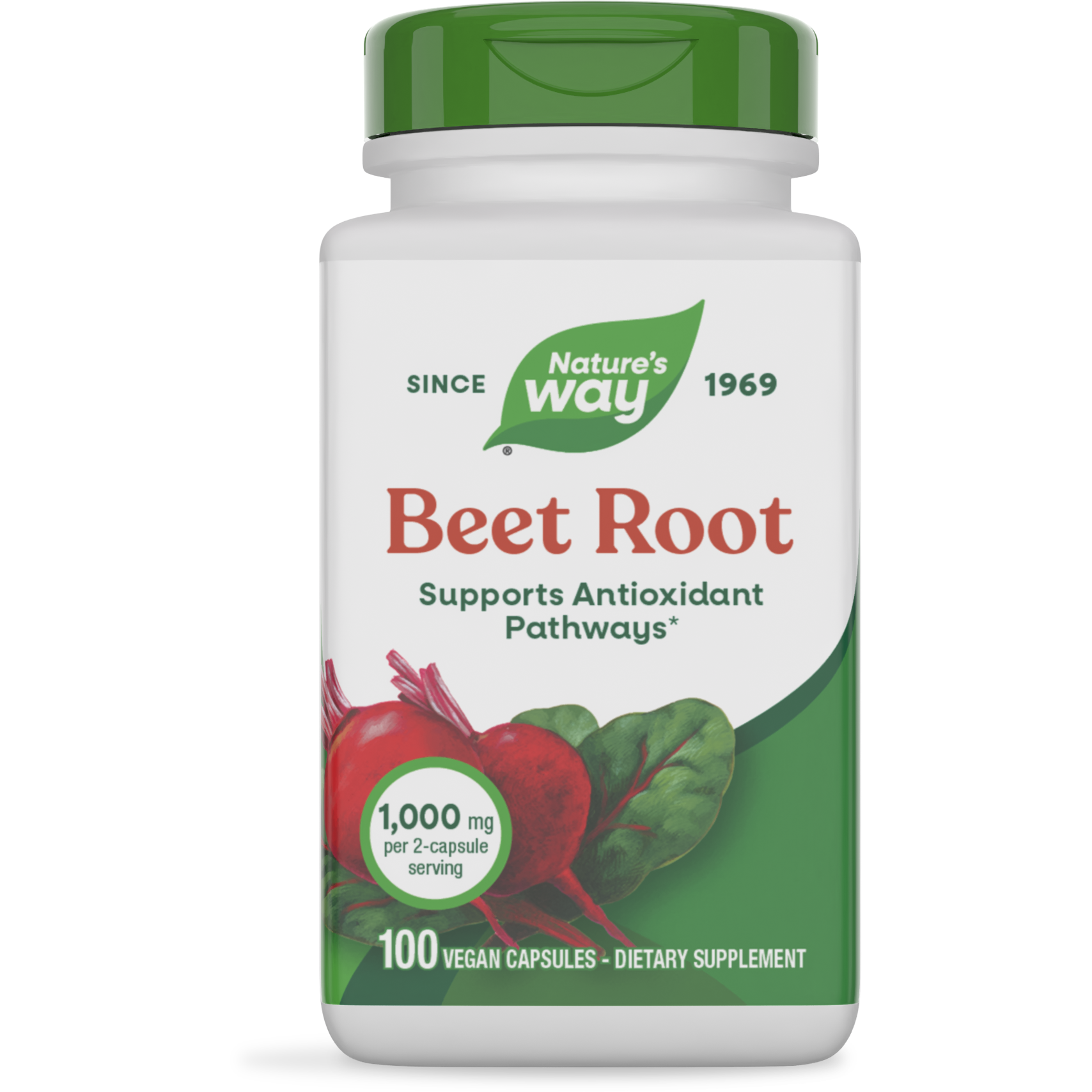 Nature's Way Beet Root 100 Vcaps - 2 Pack