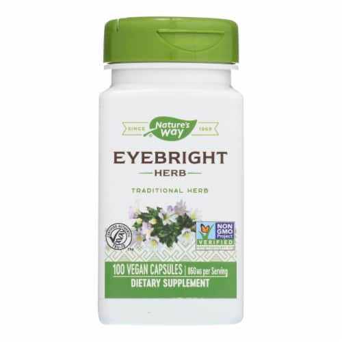 Nature's Way Herbal Eyebright 100 Vcaps - 3 Pack