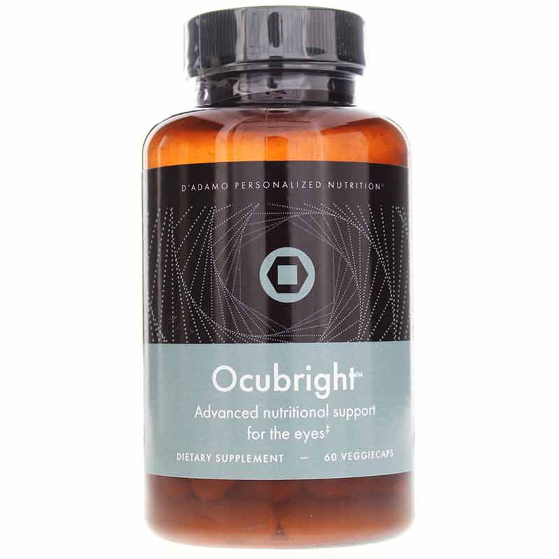 D'Adamo Personalized Nutrition Ocubright, 60 Count