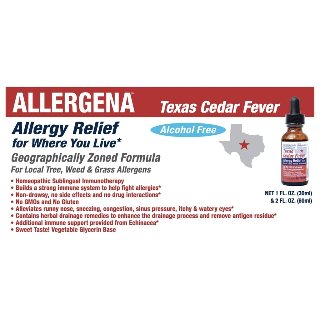 PROGENA - Allergena Texas Cedar Fever (2 FL Ounce)