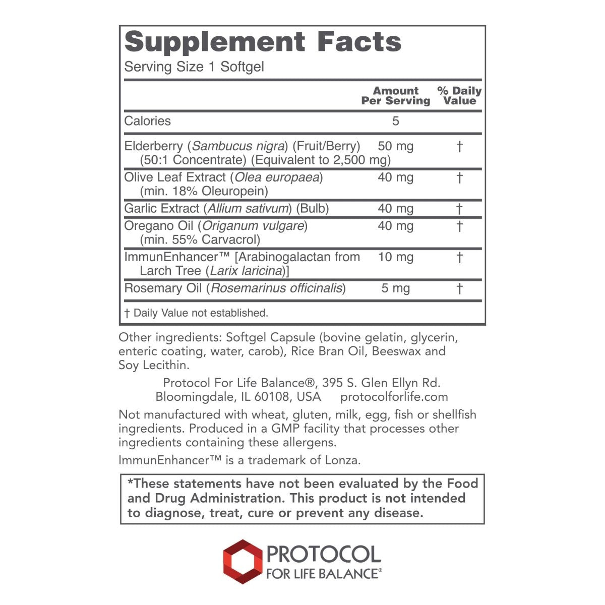 Protocol For Life Balance A-Biotic 60 Softgels P1811