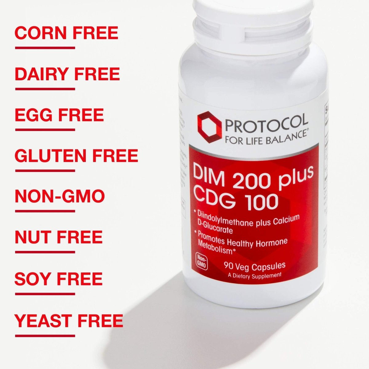 Protocol For Life Balance DIM 200 Plus CDG 90 Capsules P3049