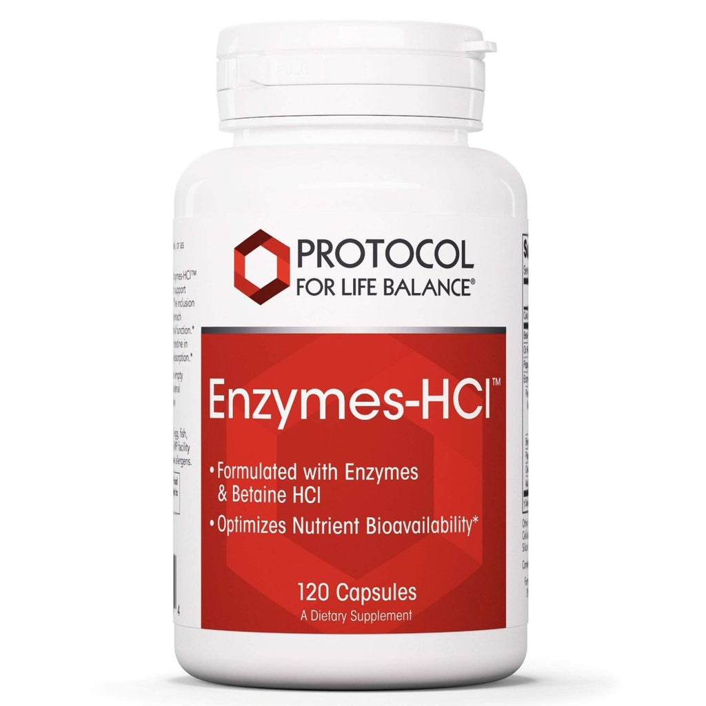 Protocol for Life Balance Enzymes-HCL 120 Capsules - P2963