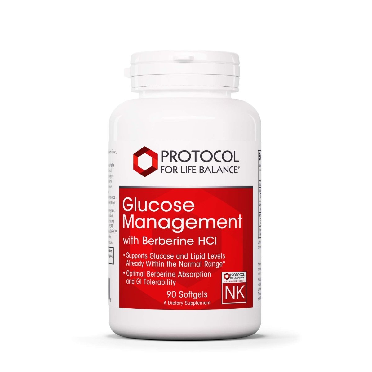 Protocol for Life Balance Glucose Management with Berberine HCL 90 Softgels - P4600