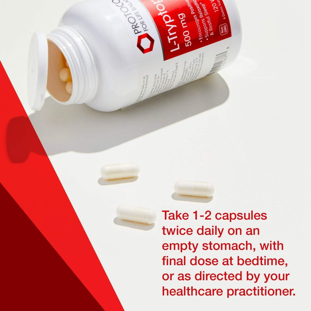 Protocol For Life Balance L-TryptoPhan 500 Mg 120 Vcaps - P0167