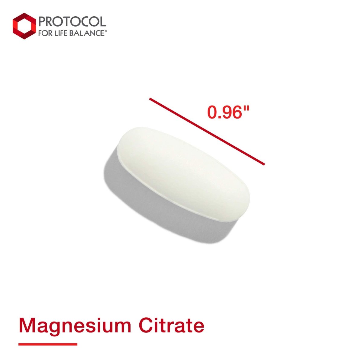 Protocol for Life Balance Magnesium Citrate 400mg 100 Tablets - P1290