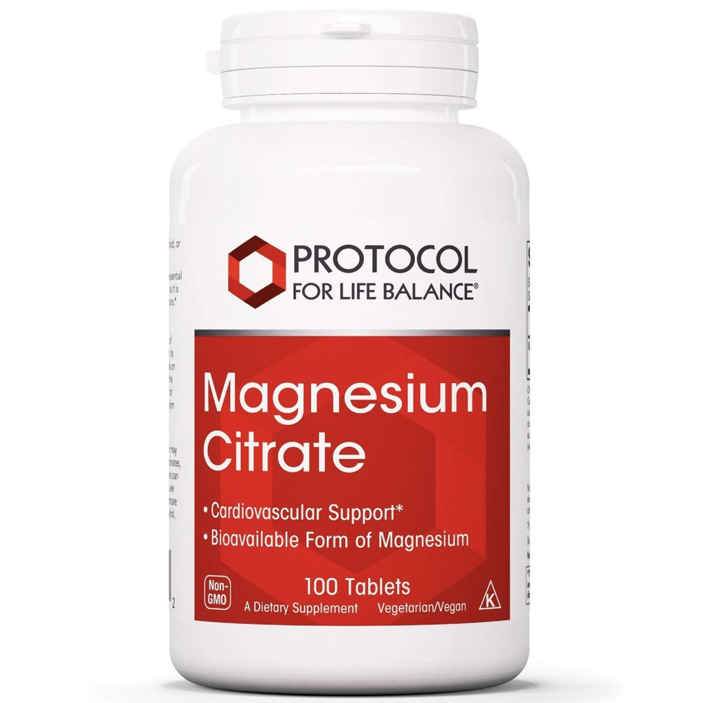 Protocol for Life Balance Magnesium Citrate 400mg 100 Tablets - P1290