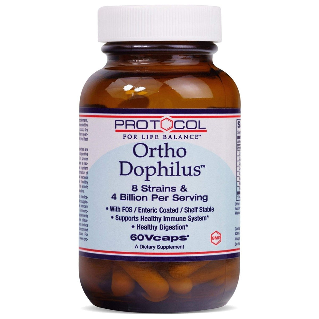 Protocol For Life Balance Ortho Dophilus 8 Strains 4 Billion 60 Vcaps - P2912