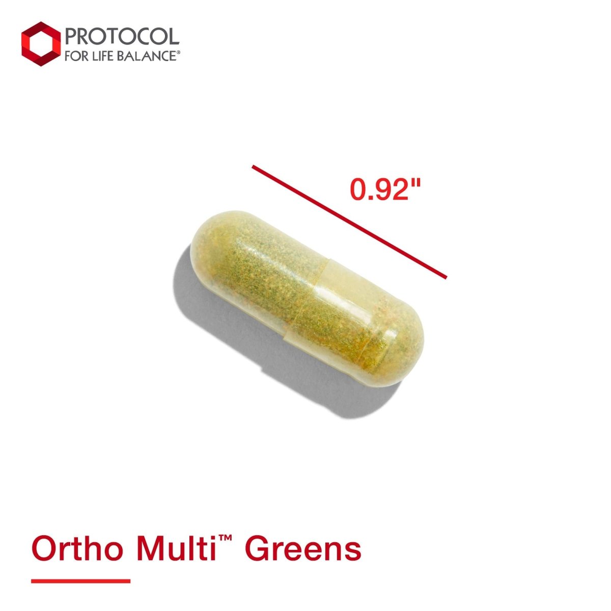Protocol For Life Balance Ortho Multi Greens Iron-Free 180 Vcaps - P3788