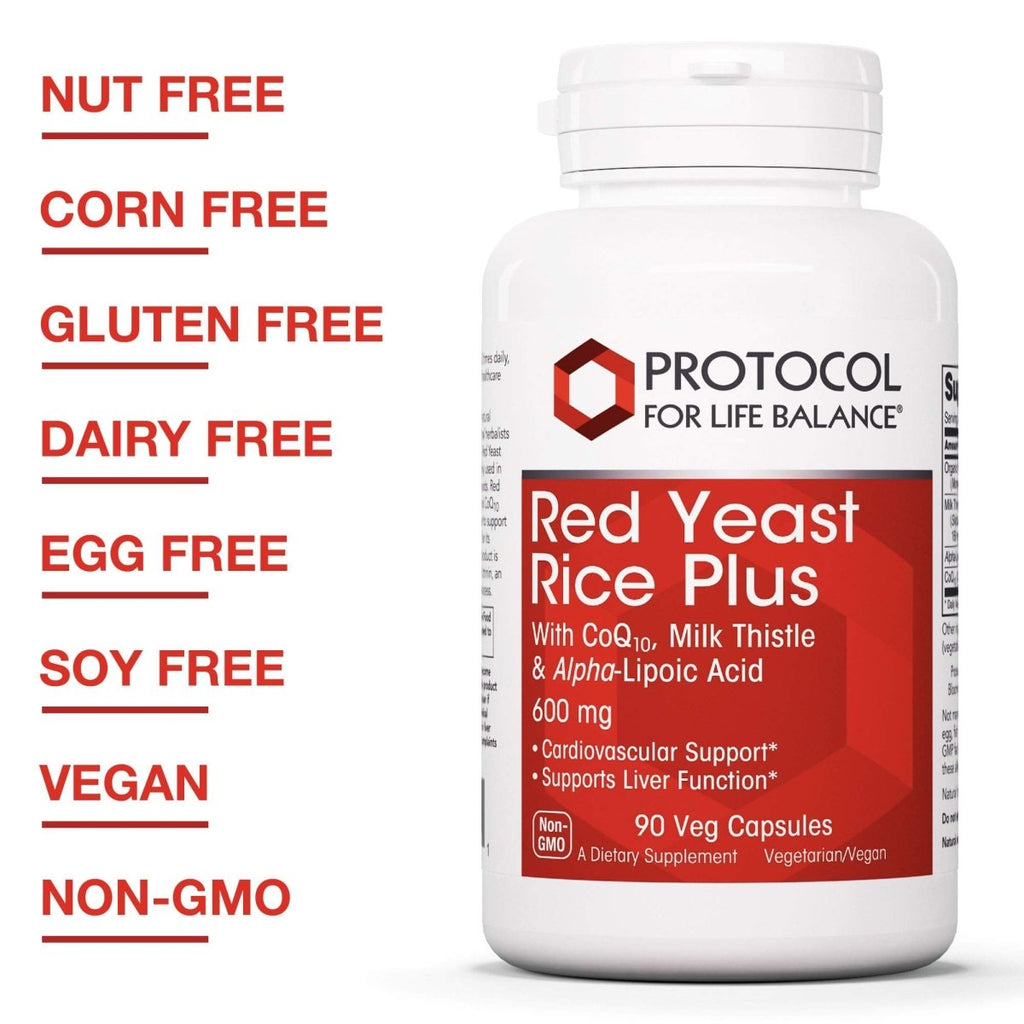 Protocol for Life Balance Red Yeast Rice Plus 600mg 90 Vcaps - P3321