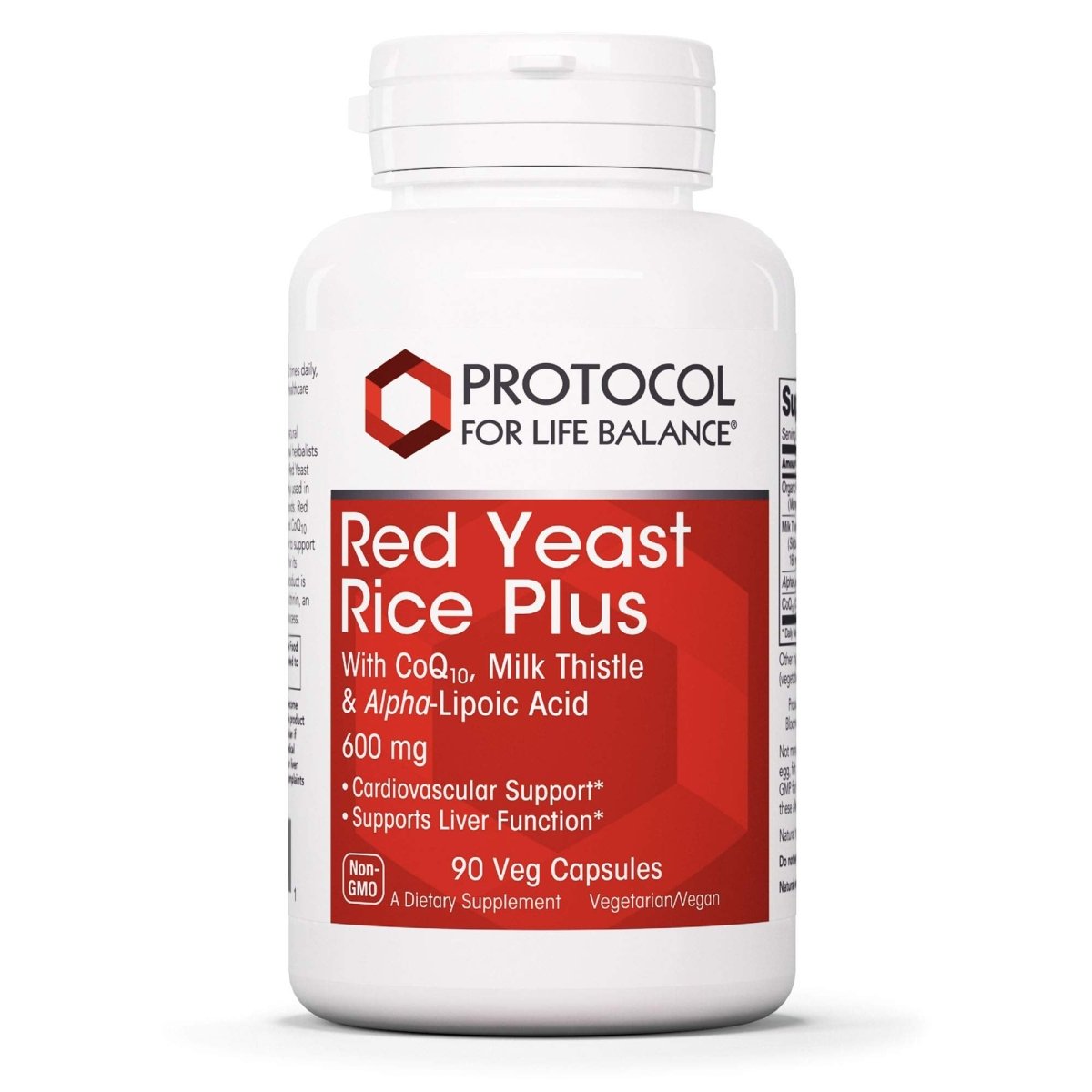 Protocol for Life Balance Red Yeast Rice Plus 600mg 90 Vcaps - P3321