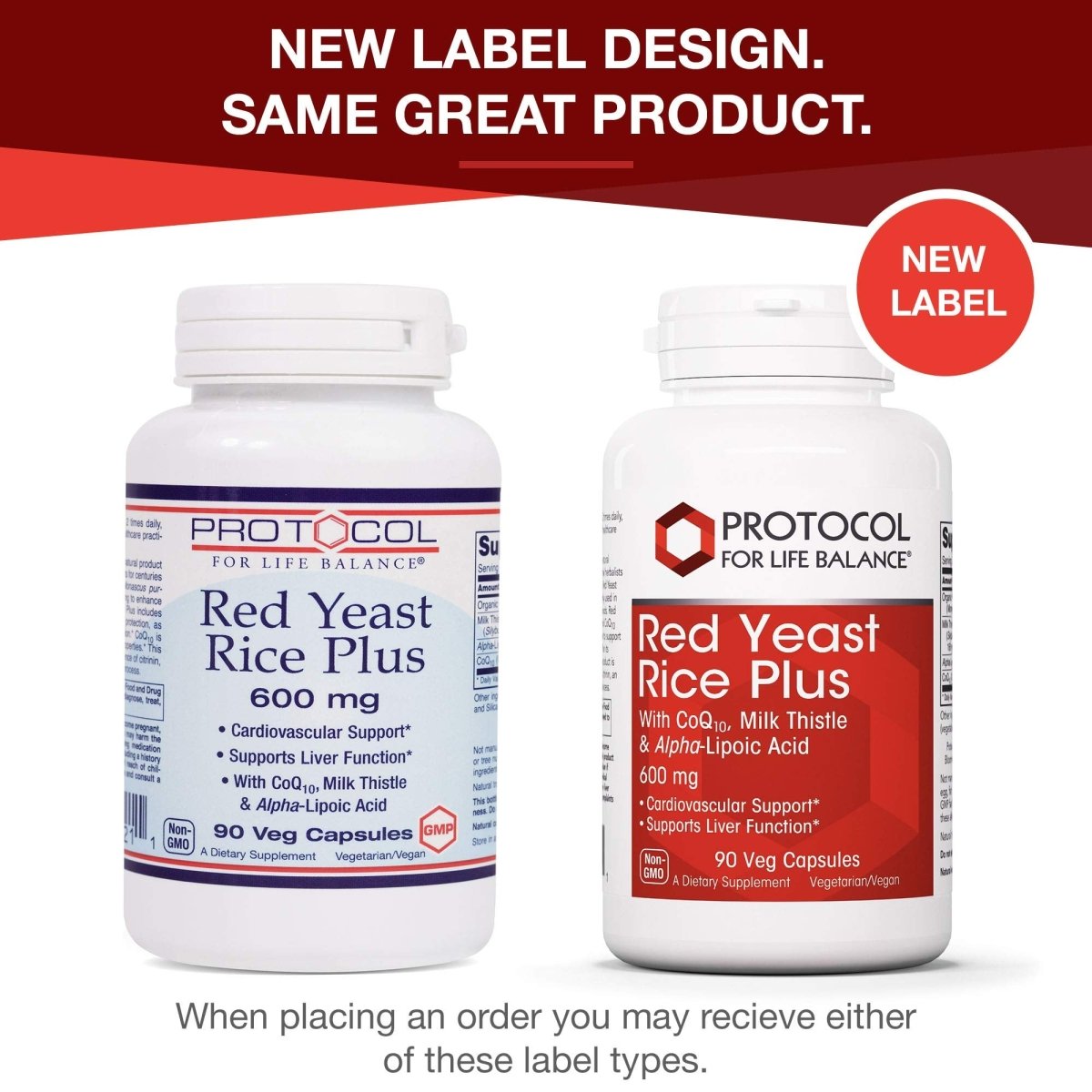 Protocol for Life Balance Red Yeast Rice Plus 600mg 90 Vcaps - P3321