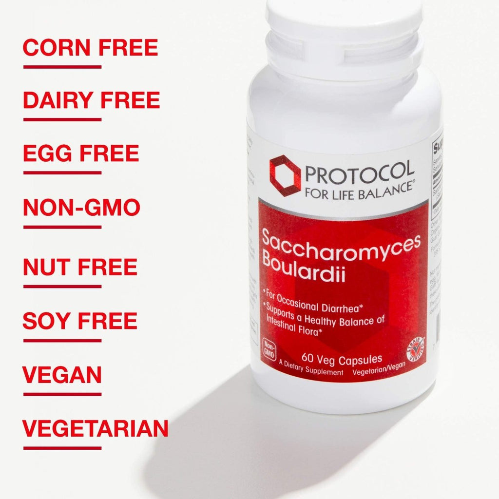 Protocol For Life Balance Saccharomyces Boulardii 60Cap - P2933