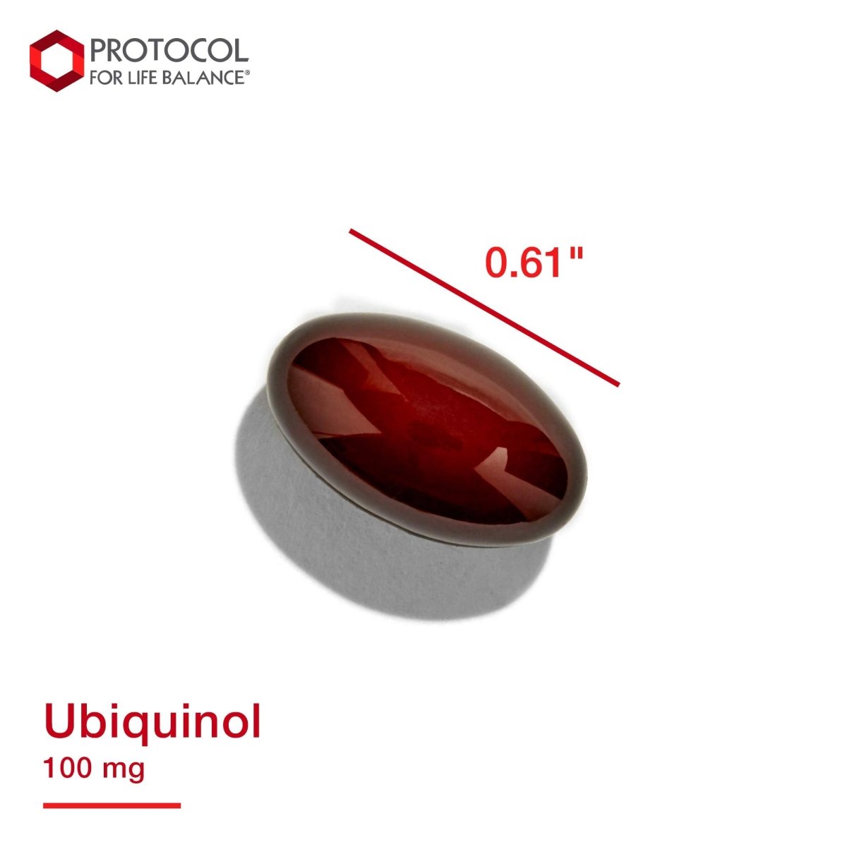 Protocol For Life Balance Ubiquinol 100 Mg 60 Softgels - P3142